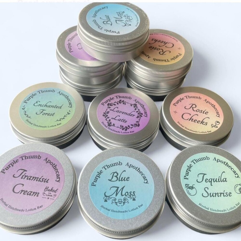 Solid Lotion Bar: Lavender Latte‎
